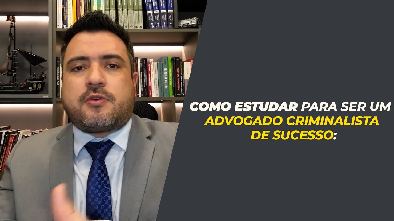 Como estudar para ser um advogado criminalista de sucesso Marlon Ricardo YouTube Como estudar para ser um advogado criminalista de sucesso Marlon Ricardo YouTube