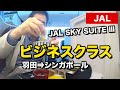 JALビジネスクラス（JAL SKY SUITE Ⅲ）羽田⇒シンガポール深夜便レビュー