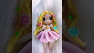 aplique en porcelana fria Rapunzel 🥰