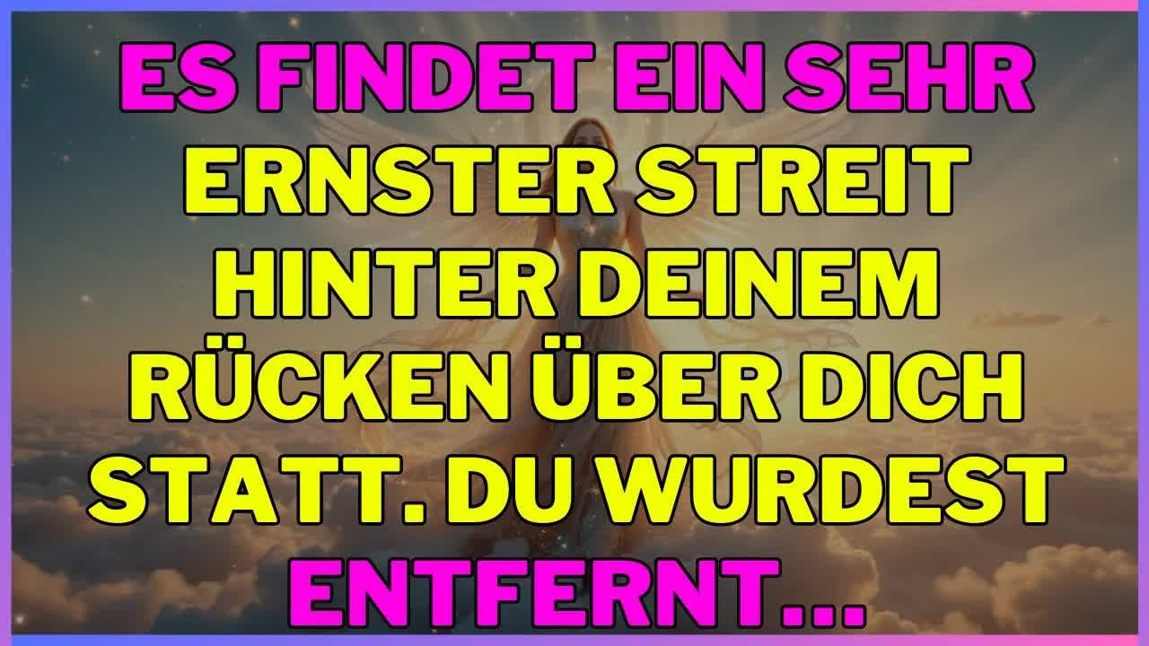 Es findet ein sehr ernster Streit hinter deinem Rücken über dich statt  Du wurdest entfernt… ENG