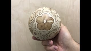 small plywood ball