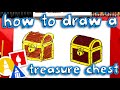 How To Draw A Treasure Chest (parallel lines)