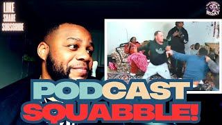 BRAWL BREAKS OUT ON A PODCAST THEN THIS HAPPENS! WHEN BEING a FAKE TOUGH GUYS Goes WRONG! Dj Hamp!🥊