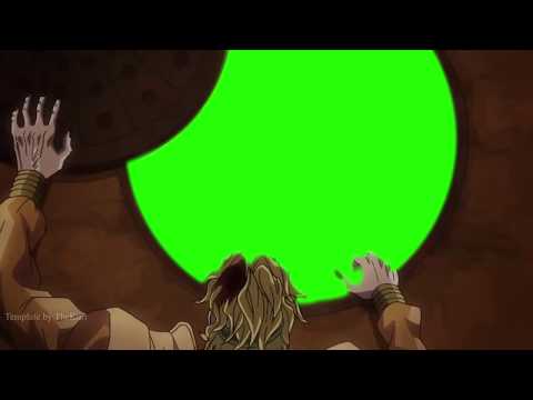 DIO   Sewer cover Green Screen Meme Template