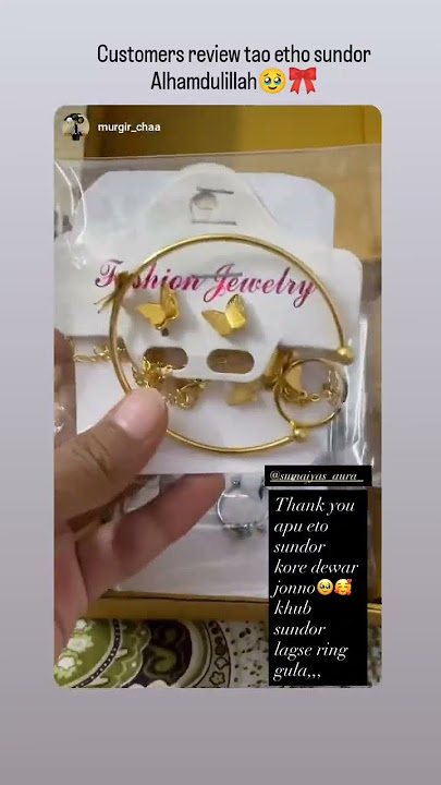 Customers review😩🎀 Thank you Tabassum apu🥹