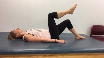 Hooklying Single and Double Leg March
