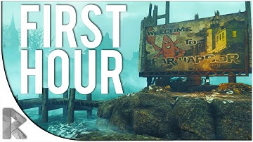 NEW FALLOUT 4 DLC - FIRST HOUR - Fallout 4 Far Harbor DLC Playthrough Part 1