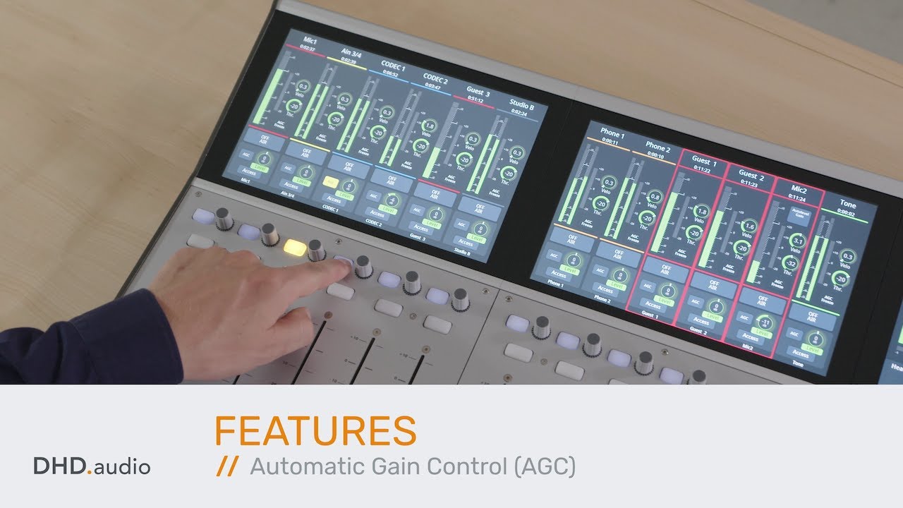 Automatic Gain Control (AGC) // Features - DHD audio - YouTube