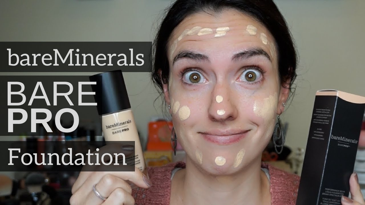 Bare Minerals BarePRO Foundation First Impression Dry Skin Wear