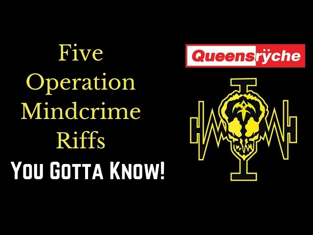 5 Operation Mindcrime Queensryche Riffs You Gotta Know! - YouTube
