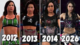 Entrance Evolution of Aj Lee - 2012 -2026 - WWE Games Profile