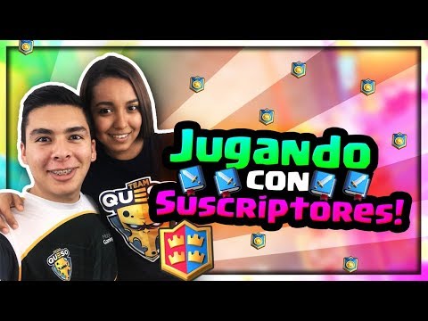 JUGANDO CON MI NOVIA VS SUSCRIPTORES Y TORNEO DE 2,000 GEMAS!! | CLASH ROYALE camera iphone 8 plus apk
