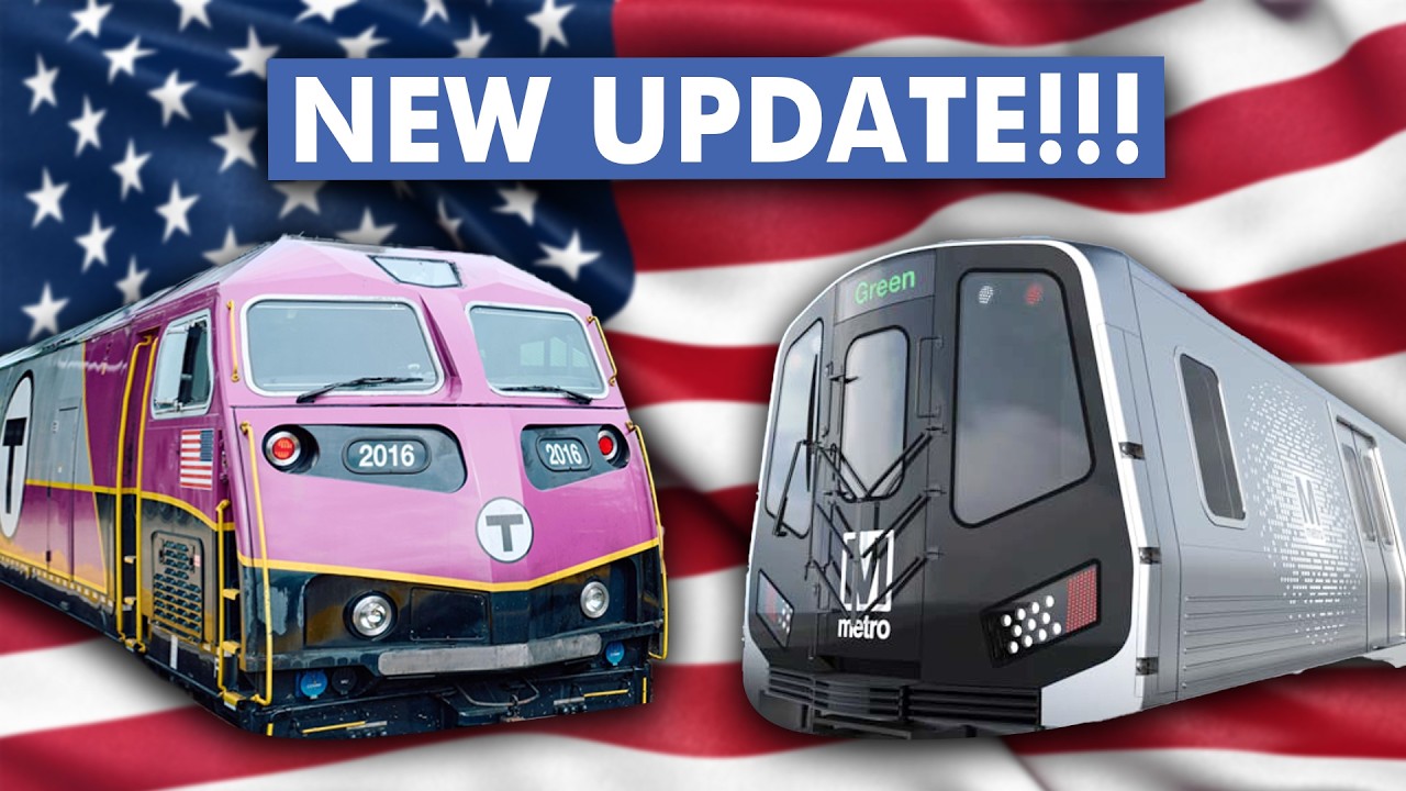 These USA NEW Trains Are coming