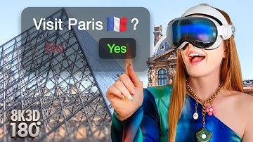 Step Into Paris & the Louvre in 8K VR180 | See Da Vinci