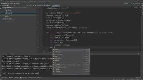 Лекция по ORM SQLAlchemy (создаем и заполняем бд sqlite + запросы к бд)