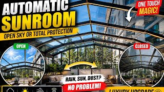 Rain Heat Dust This Automatic Sunroom Handles It All!