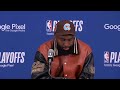 Jaylen Brown Postgame Interview | Boston Celtics lose to Atlanta Hawks 119-117