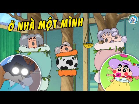Gấu Koala Shinnosuke & Shin Ở Nhà Một Mình & Kazama Fake | Shin Cậu Bé Bút Chì