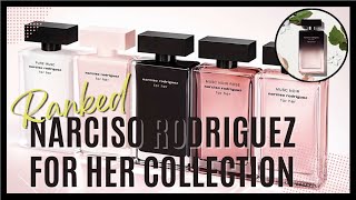 LEAST to BEST 🥇: Narciso Rodriguez FOR HER RANKED | Feat Narciso For Her Forever 2023 | Eau de Jane