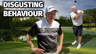 SHOCKING FROM THE OLD GOLFER IN MONEY MATCH