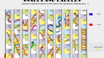 CSCE155N :how to play snakes&ladders on matlab