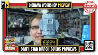 Star Wars Mega Death Star Diorama March Builds Preview