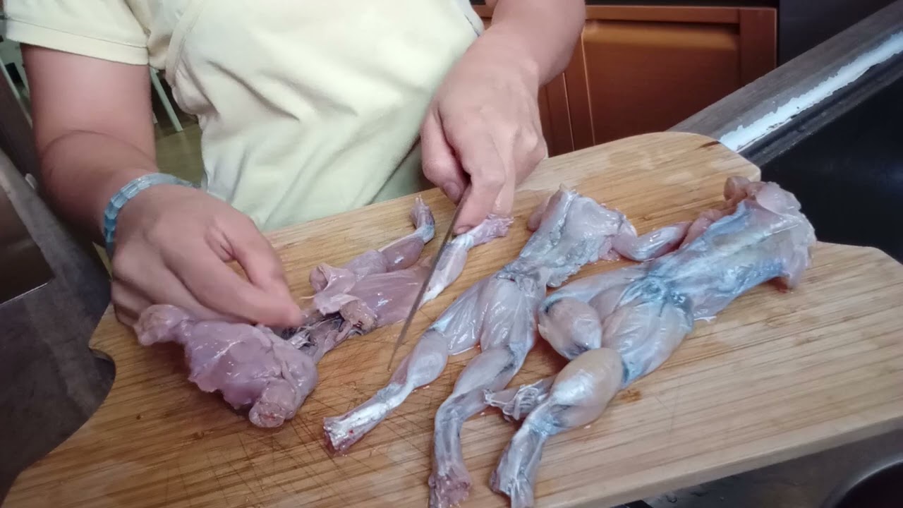 How to prepare bullfrog 