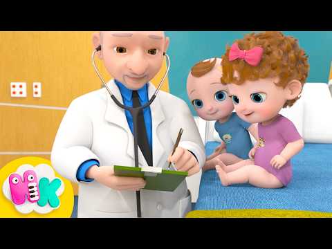 Dokterslied 🤕 Leer Kinderen om Niet Bang te Zijn voor de Dokter Nederlandse Kinderliedjes | HeyKids