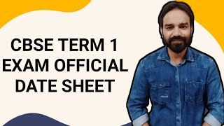Class 12 Date Sheet Term 1 Cbse Board Exam 2022