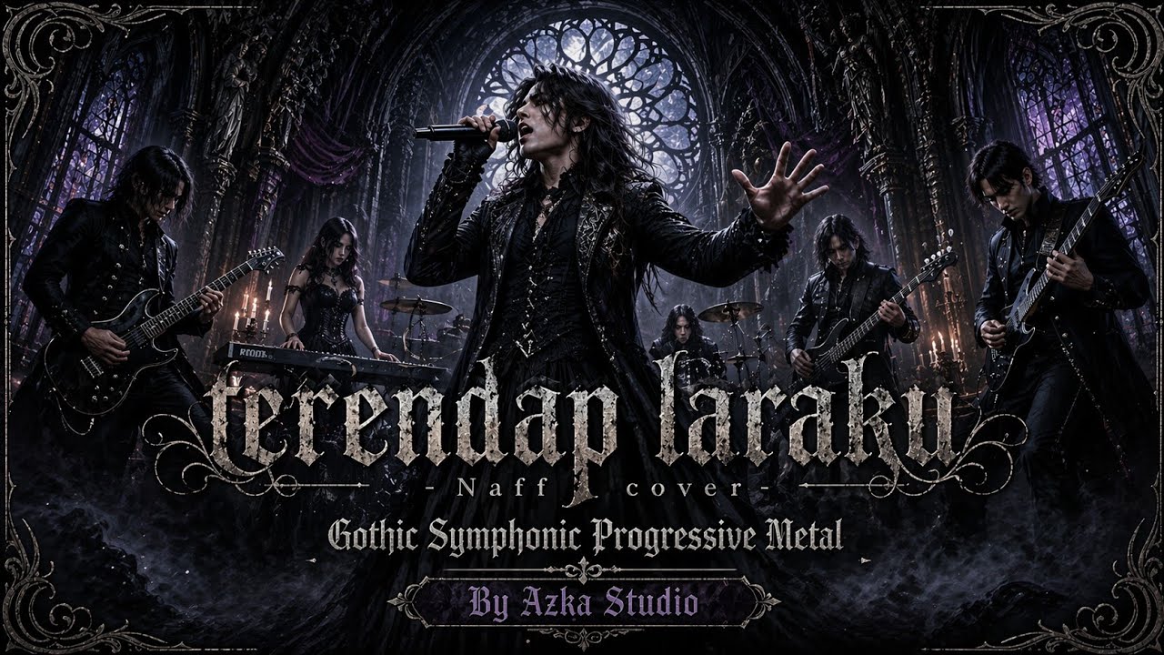 🎵 Terendap Laraku - Naff Cover Gothic Symphonic Progressive Metal By Azka Studio