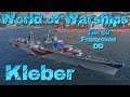 Kleber T10 Franzosen DD ohne Nebel angespielt "WIP" in World of Warships