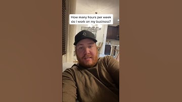 How many hours per week do I work on my business? #shorts #amazonfba