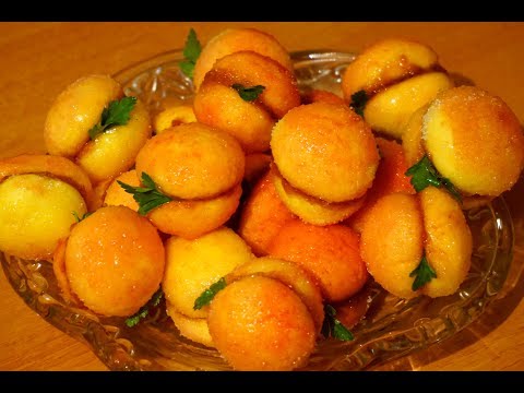 ნამცხვარი  \"ატმები\"ატმის ჯემით/Пирожные Персики/Peach Cookies/Κέικ Ροδάκινο