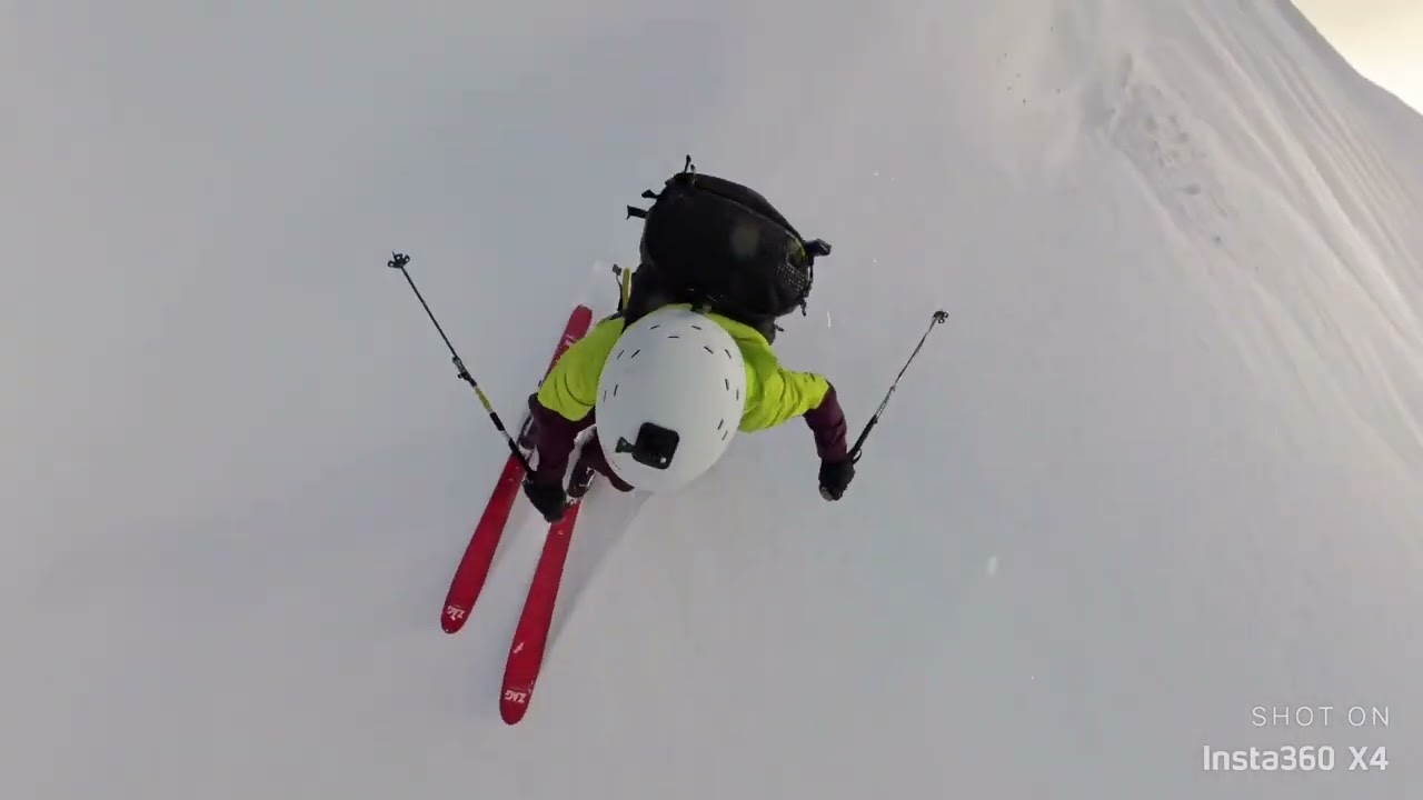 Ski touring at Erewhon Hut, Mt Potts