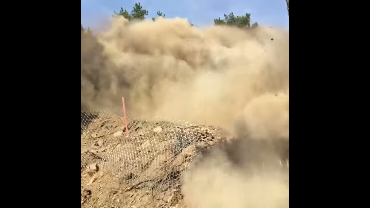 Mountain Blasting with Meyers Services