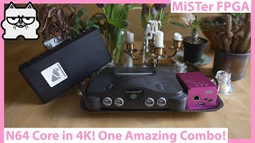 MiSTer FPGA N64 Core and RetroTink 4K! The Perfect N64