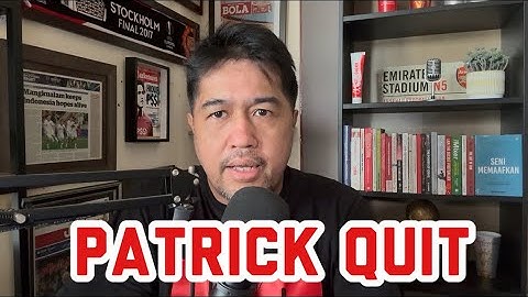 PATRICK KLUIVERT AKHIRI KERJASAMA DENGAN PSSI