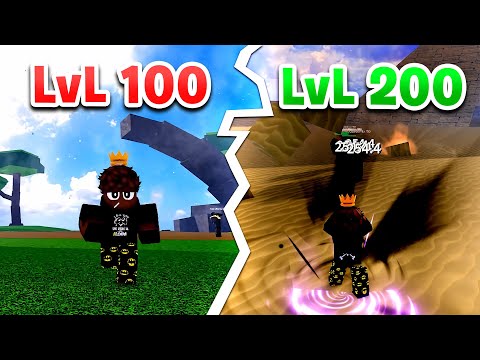 DO LVL 100 AO LVL 200 NO BLOX SEAS - O SUCESSOR DO BLOX FRUITS