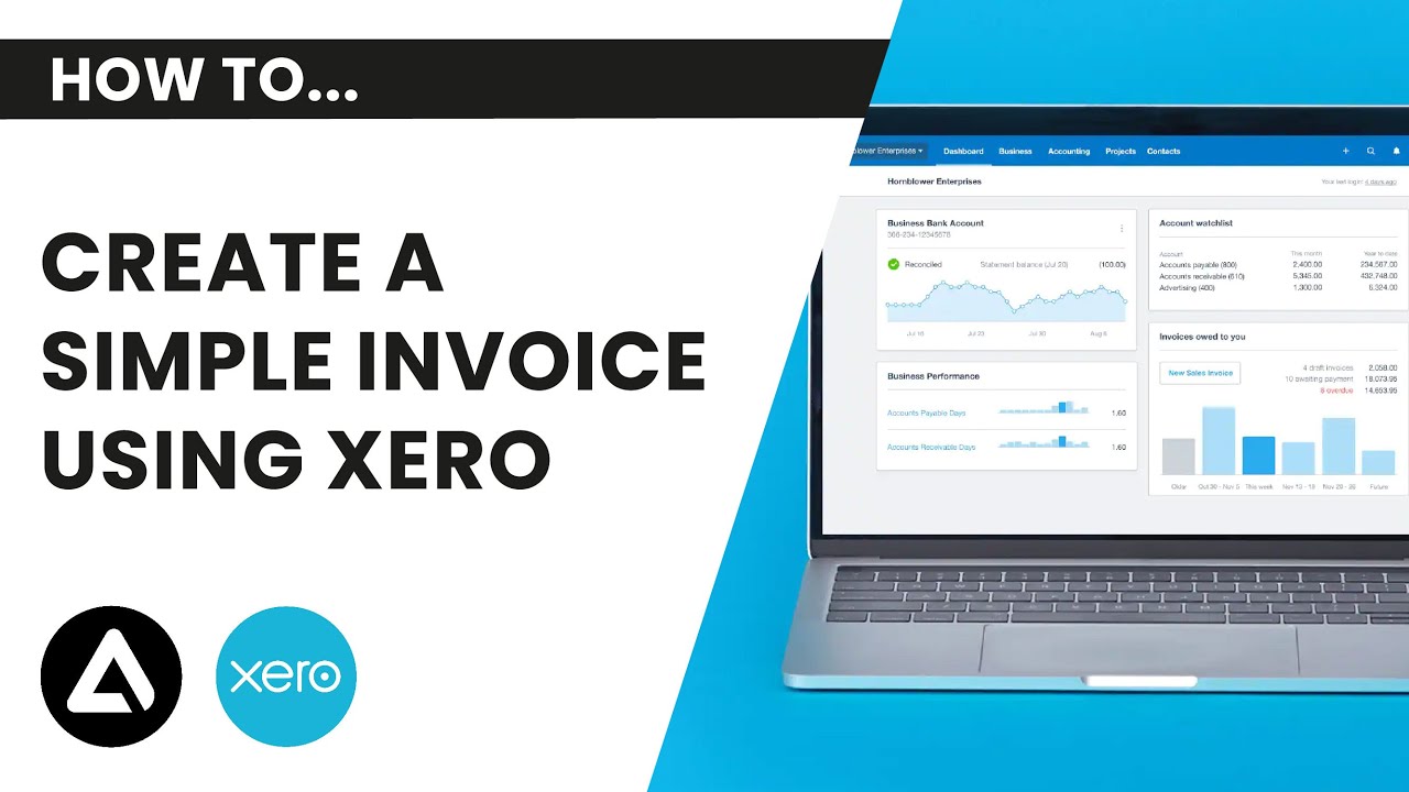 Create a simple invoice on Xero - London Accountants