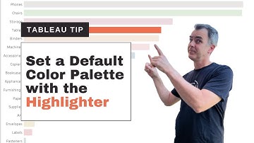 #Tableau - Set a Default Color Palette