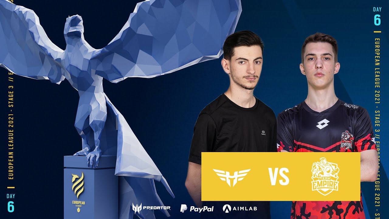 HEROIC vs TEAM EMPIRE // Rainbow Six European League 2021 - Stage 3 ...