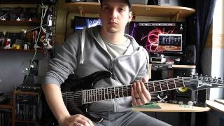 Delain Milk&Honey (Rhythm Guitar Cover)