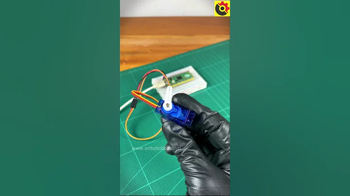 Servo motor control with Raspberry Pi Pico  #raspberrypi #servomotors #sritu_hobby @sritu_hobby