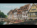 おとぎ話みたいな街コルマールはジブリの世界|ワインとグルメ旅行Vlog【カラフルで可愛い路地に吸い込まれる】ハウルの動く城のような【前半】