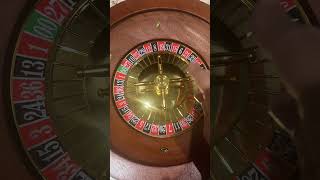 Roulette Wheel Spin #1 #casino #roulette