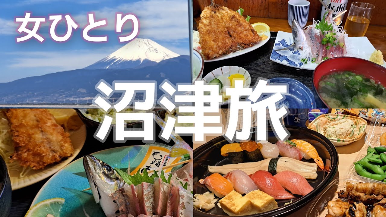 静岡県【女ひとり旅】鯵が最高に美味しくて！駿河湾で癒された旅