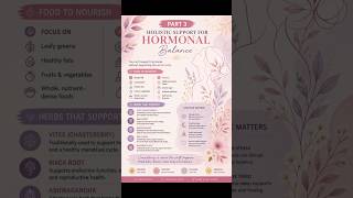Holistic Support For Hormonal Balance