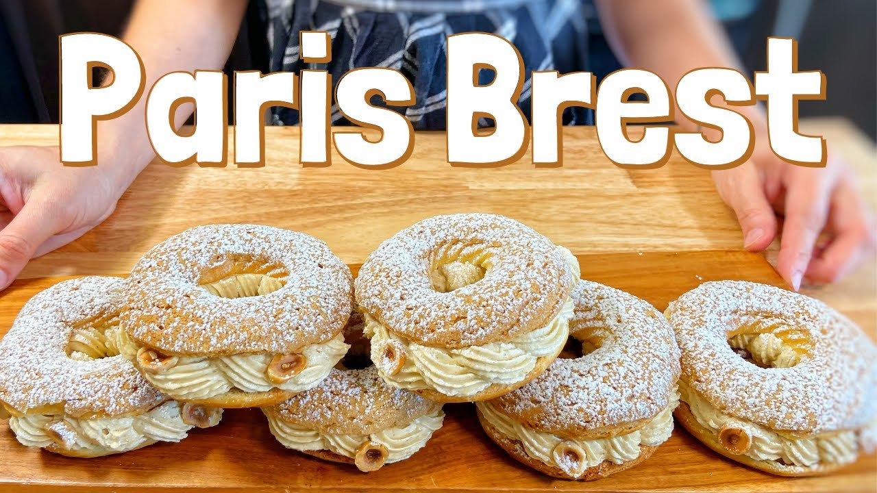 Paris Brest With Hazelnut Cream | Choux Pastry | My Classic French Recipes
