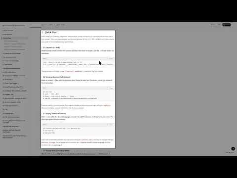 A Tour of the Quantova Developer Docs | QDojo Lesson 02