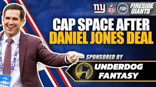 How much salary space do the New York Giants have after Daniel Jones deal?